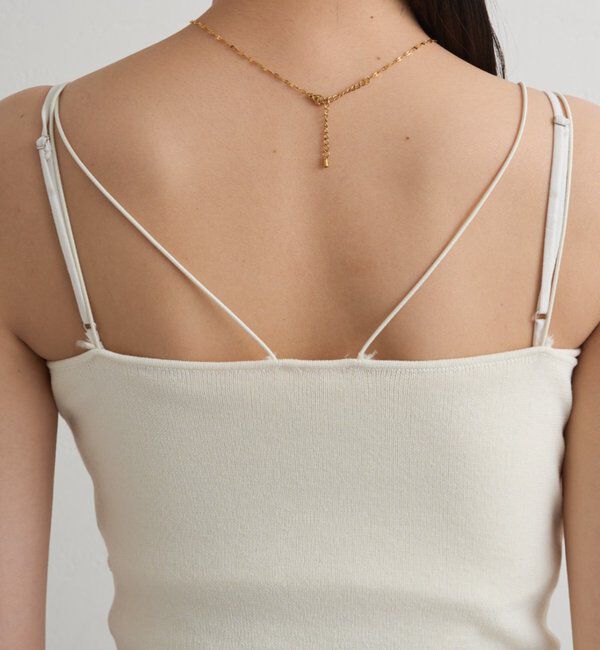  「ニットキャミ」|ニット・セーター|