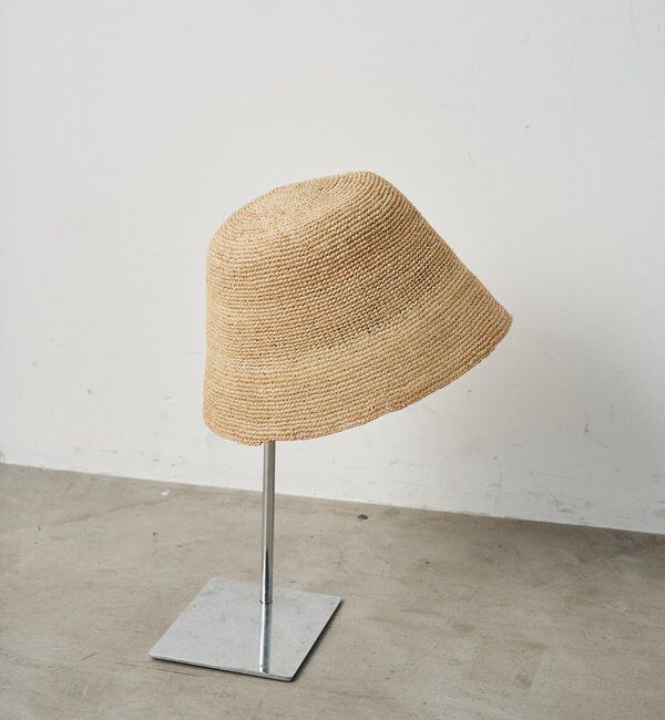  「【GALENA/ガレナ】ラフィアバケットハット」|ハット|