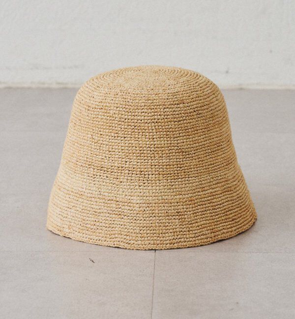  「【GALENA/ガレナ】ラフィアバケットハット」|ハット|