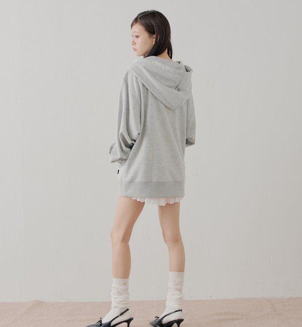  「花柄ルーズパーカー」|パーカー|