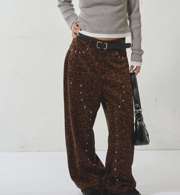  「スウェードダブルニーパンツ」|チノ|