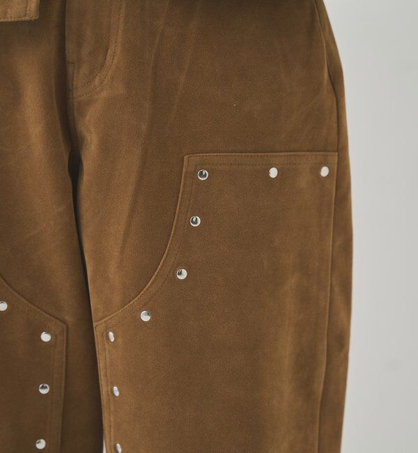  「スウェードダブルニーパンツ」|チノ|