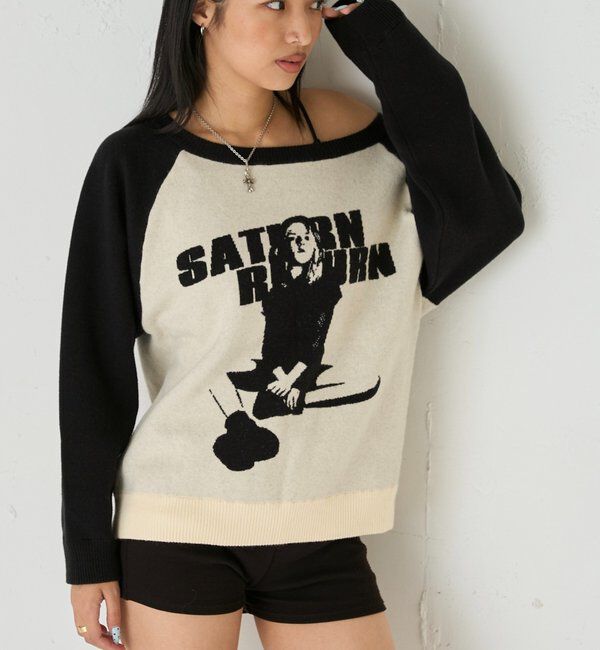  「シャーロットオフショルニット」|ニット・セーター|