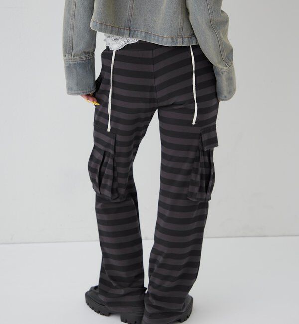  「カットボーダーカーゴパンツ」|チノ|