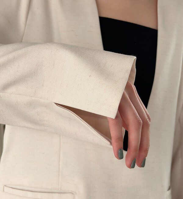  「【tani企画】深Vネックジャケットプルオーバー」|その他|