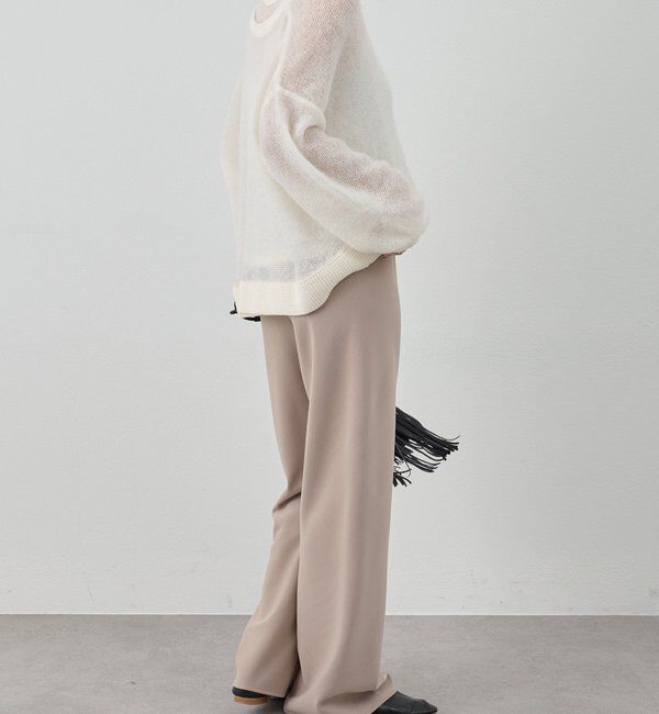  「ダブルクロスワイドパンツ」|チノ|