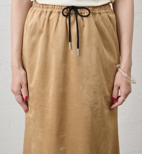  「フェイクスウェードスカート」|スカート|