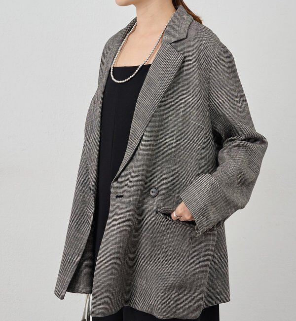  「《名品ジャケット》からみ織りジャケット」|テーラードジャケット|