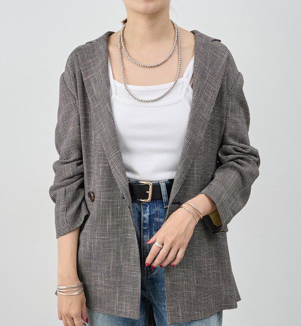  「《名品ジャケット》からみ織りジャケット」|テーラードジャケット|