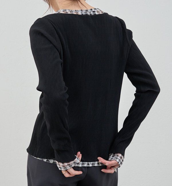  「プリーツカーディガン」|シャツ・ブラウス|