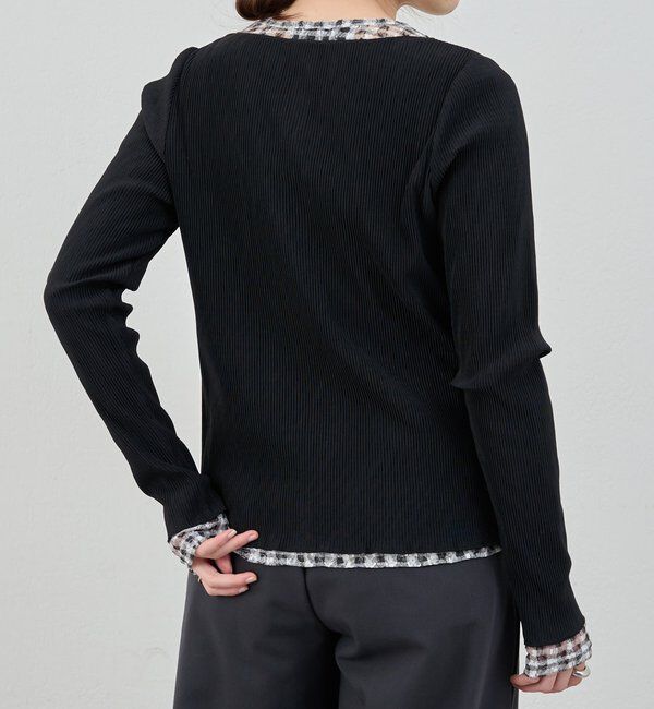  「プリーツカーディガン」|シャツ・ブラウス|