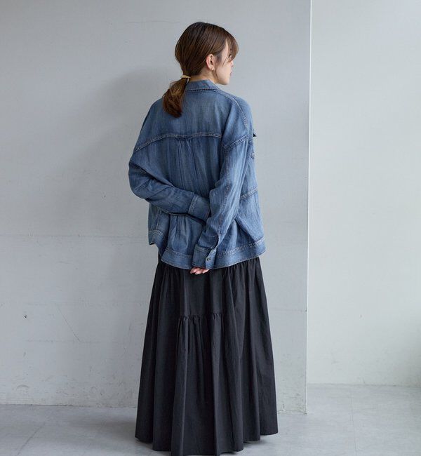  「タフタボリュームスカート」|スカート|