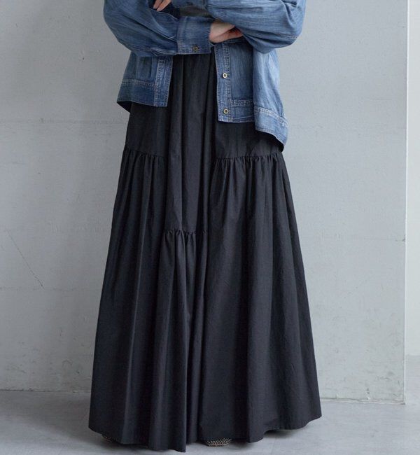  「タフタボリュームスカート」|スカート|