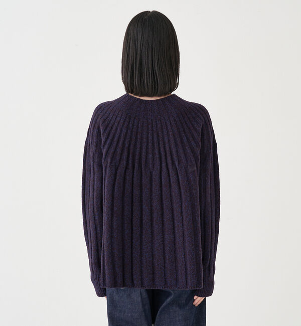 collex「ミックスヤーンニットプルオーバー」|ニット・セーター|