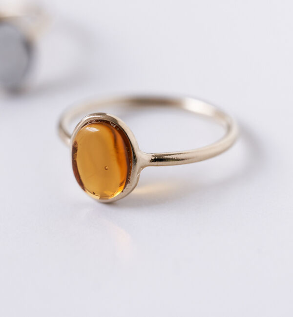 collex「【Elodie Pavie】 Oval Ring PM K24GP 13号」|リング|テラコッタ