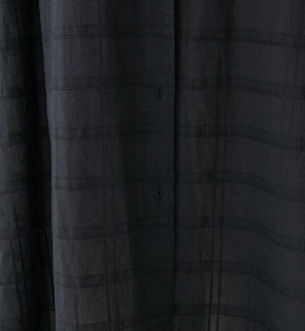 collex「＜手洗い可＞チェック織柄ガウンワンピース」|ワンピース|