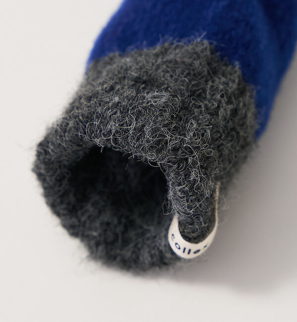 collex「【ユニセックス】バイカラーリバーシブル ルームソックス」|ソックス|