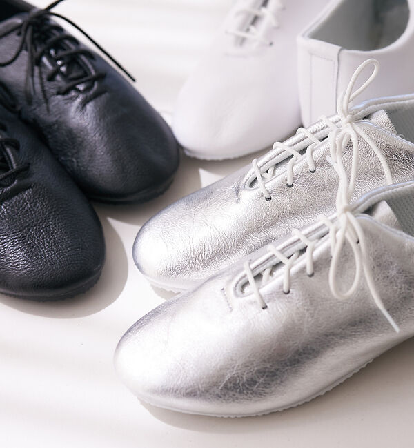 collex「【WEB限定】【CROWN/クラウン】DANCE JAZZシューズ シルバー」|ビジネス・ドレスシューズ|
