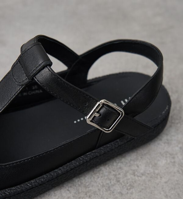 collex「【MOHI/モヒ】Tストラップサンダル」|サンダル|