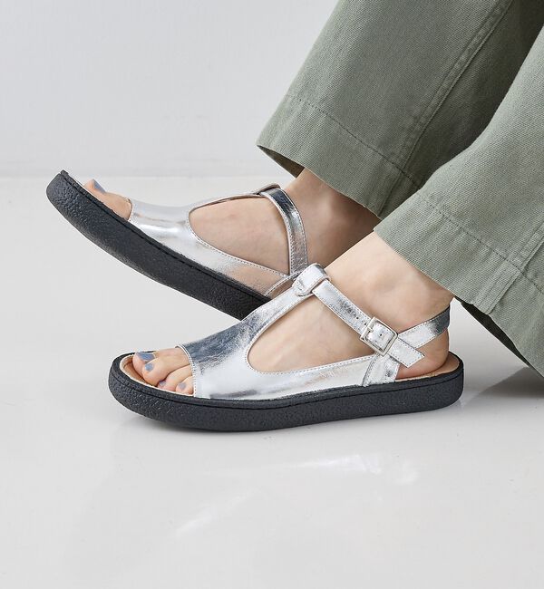 collex「【MOHI/モヒ】Tストラップサンダル」|サンダル|