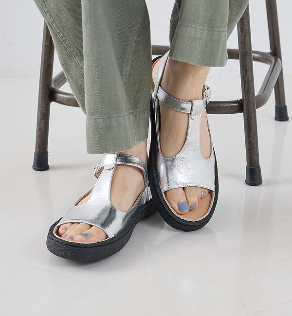 collex「【MOHI/モヒ】Tストラップサンダル」|サンダル|