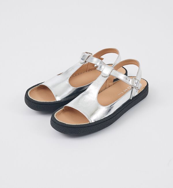 collex「【MOHI/モヒ】Tストラップサンダル」|サンダル|