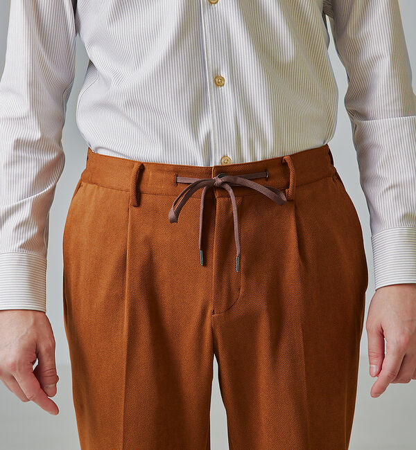 ABAHOUSE「【セットアップ対応/FLEX PANTS】ネオスウェード ツイル イージーパンツ」|その他|