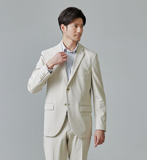 ABAHOUSE「【セットアップ対応/FLEX JACKET】マルチストレッチ ジャケット」|テーラードジャケット|