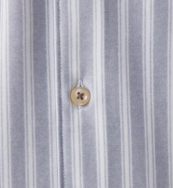 ABAHOUSE「【FLEX SHIRTS】マルチストレッチ シャンブレー ストライプ シャツ」|シャツ・ブラウス|