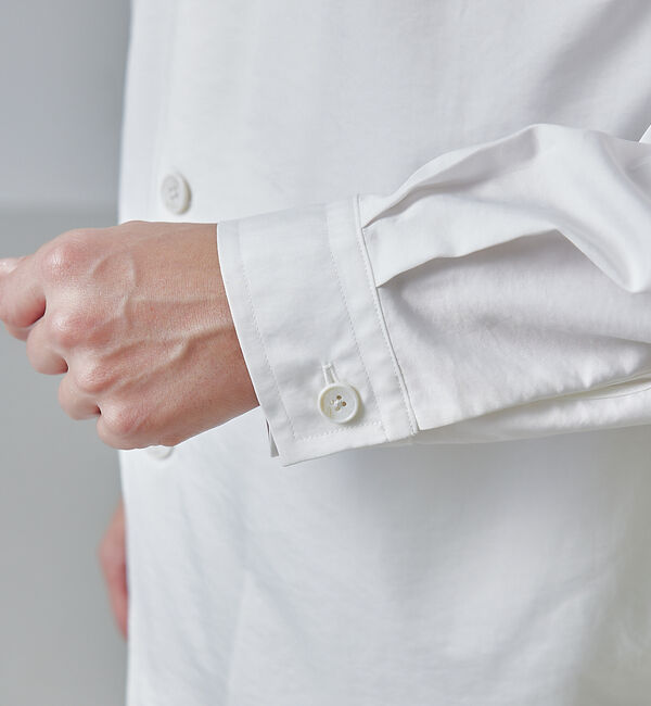 ABAHOUSE「【玉虫シャンブレー】オーバーサイズ シャツアウター」|シャツ・ブラウス|