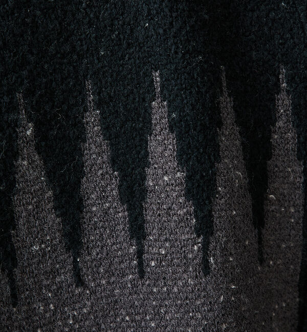 ABAHOUSE「【ネイティブ柄】オーガニックコットン カーディガン」|カーディガン|