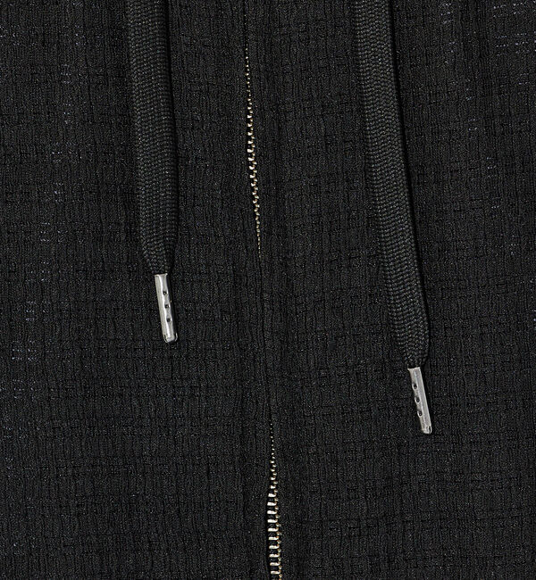 ABAHOUSE「【ブロック柄】ストレッチ シアーパーカー」|パーカー|