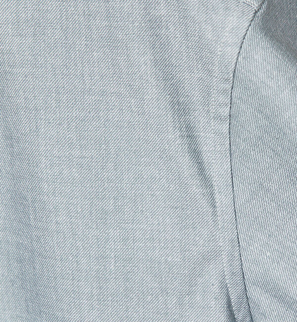 ABAHOUSE「【FLEX SHIRTS】デニム ウォッシュ プリント ジャージシャツ」|シャツ・ブラウス|