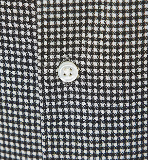 ABAHOUSE「【FLEX SHIRTS】コンパクトシルキー ギンガムチェック 長袖シャツ」|シャツ・ブラウス|