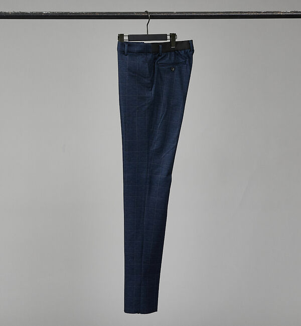 ABAHOUSE「【セットアップ対応/FLEX PANTS】TR ポンチ ニードルパンチ スラック」|スラックス|