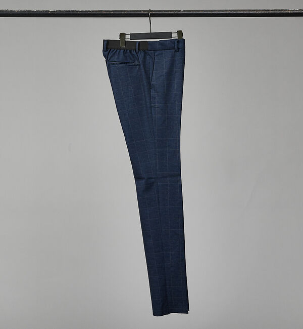 ABAHOUSE「【セットアップ対応/FLEX PANTS】TR ポンチ ニードルパンチ スラック」|スラックス|