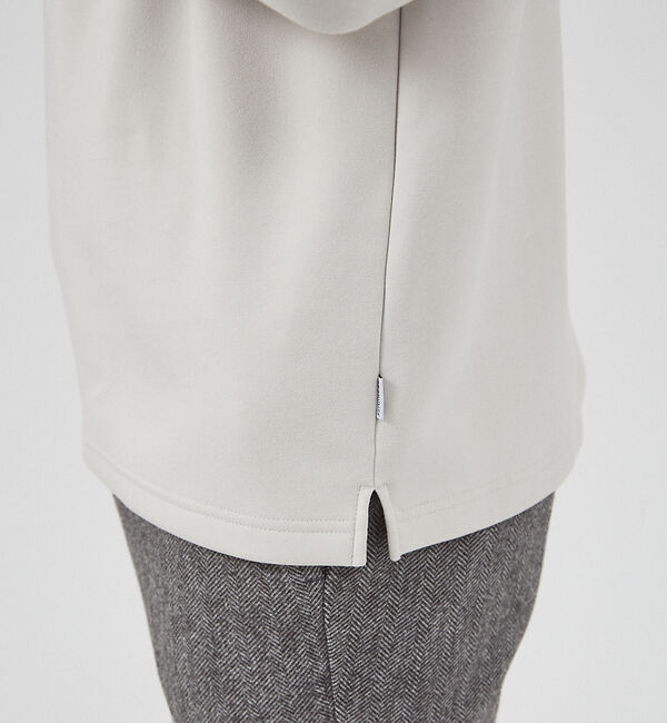 ABAHOUSE「【ふわふわ・もちもち】裏シャギー モックネック プルオーバー」|スウェット・ジャージ|