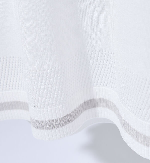 ABAHOUSE「メッシュニット シアーTシャツ/ サマーニット」|Tシャツ・カットソー|