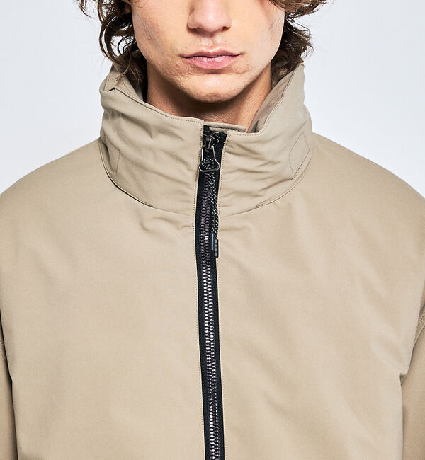 ABAHOUSE「TAIONライナー スタンドカラー　シェルジャケット / ショートブルゾン」|ブルゾン・スタジャン|