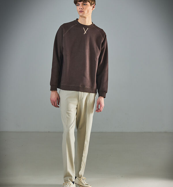 ABAHOUSE「リバーフリース カラースウェット プルオーバー / セットアップ対応」|スウェット・ジャージ|