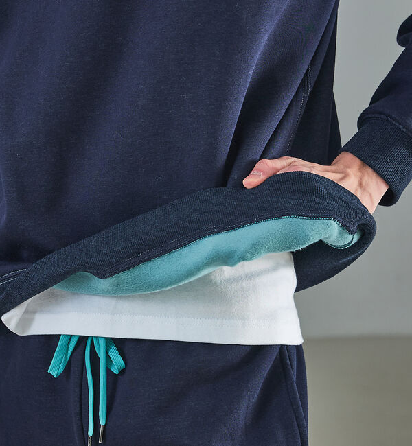 ABAHOUSE「リバーフリース カラースウェット プルオーバー / セットアップ対応」|スウェット・ジャージ|