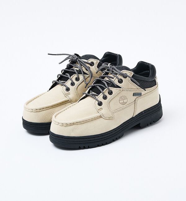 ABAHOUSE「【Timberland / ティンバーランド】Moc Toe GTX / モック」|ショートブーツ|ライトベージュ