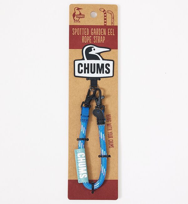 ABAHOUSE「【CHMUS / チャムス】Garden Eel Rope Strap / スポ」|モバイルケース|ブルー系その他1