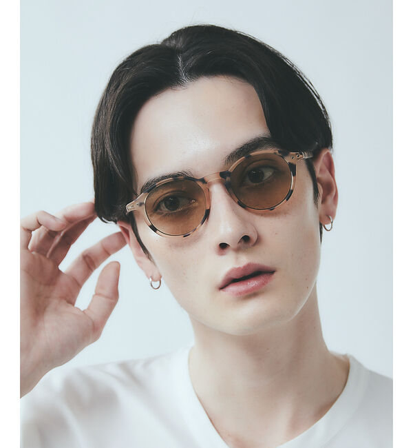 ABAHOUSE「【IZIPIZI/イジピジ】SUN LIGHT/日本限定シリーズ/#D サングラ」|メガネ|ベージュ系その他1