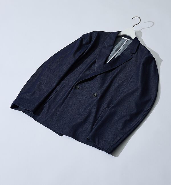 ABAHOUSE「【セットアップ対応】デニムライクツイル ダブルジャケット」|その他|
