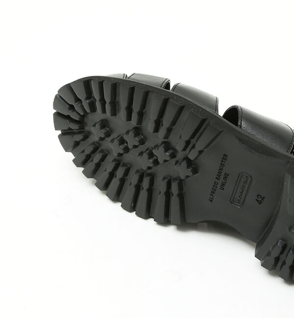 alfredoBANNISTER「ボリュームソール グルカサンダル / グルカシューズ」|サンダル|