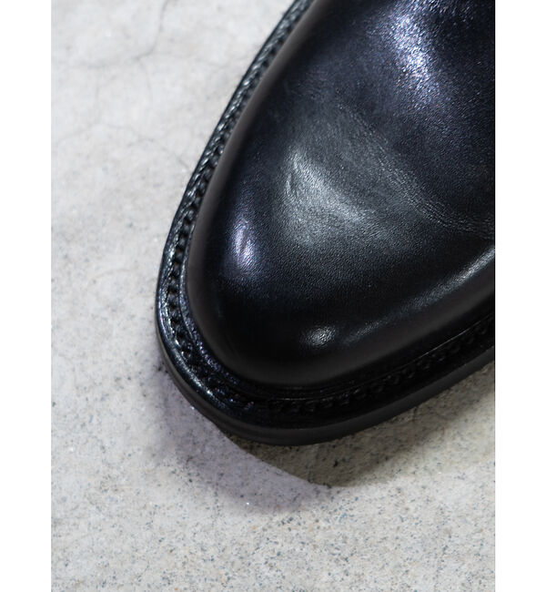 alfredoBANNISTER「グッドイヤー製法 レースアップ サイドゴア 6ホール プレーントゥ ダービー ブ」|ショートブーツ|