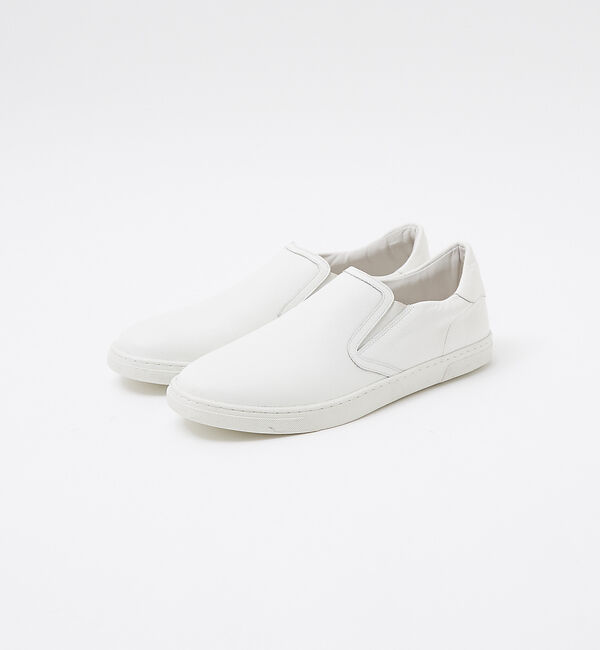 alfredoBANNISTER「【WEB別注】究極のベーシック オールレザースリッポンスニーカー」|スニーカー|