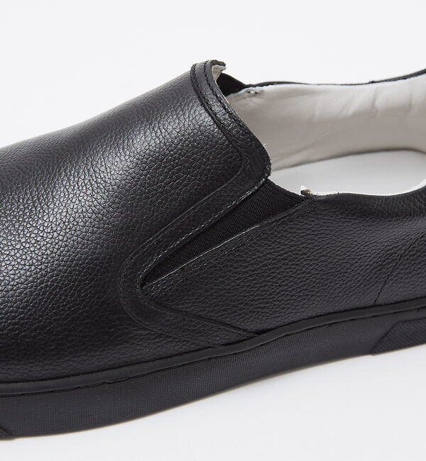 alfredoBANNISTER「【WEB別注】究極のベーシック オールレザースリッポンスニーカー」|スニーカー|