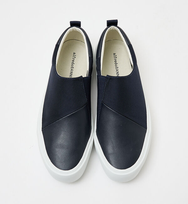 alfredoBANNISTER「スラッシュ スリッポン スニーカー」|スニーカー|